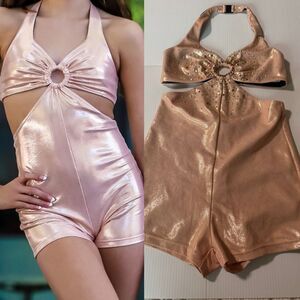 Oh La La Bianca Onesie Rose Gold Convention Contemporary LC-large child